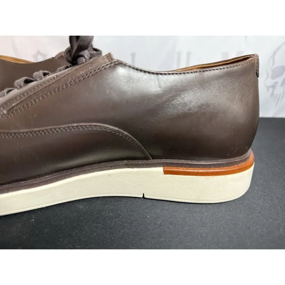 Allen Edmonds Carson Slip-On Hybrid Oxfords Espresso Leather Men’s 9.5D
